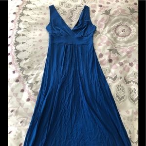 NWOT Royal Blue Jersey Maxi Dress